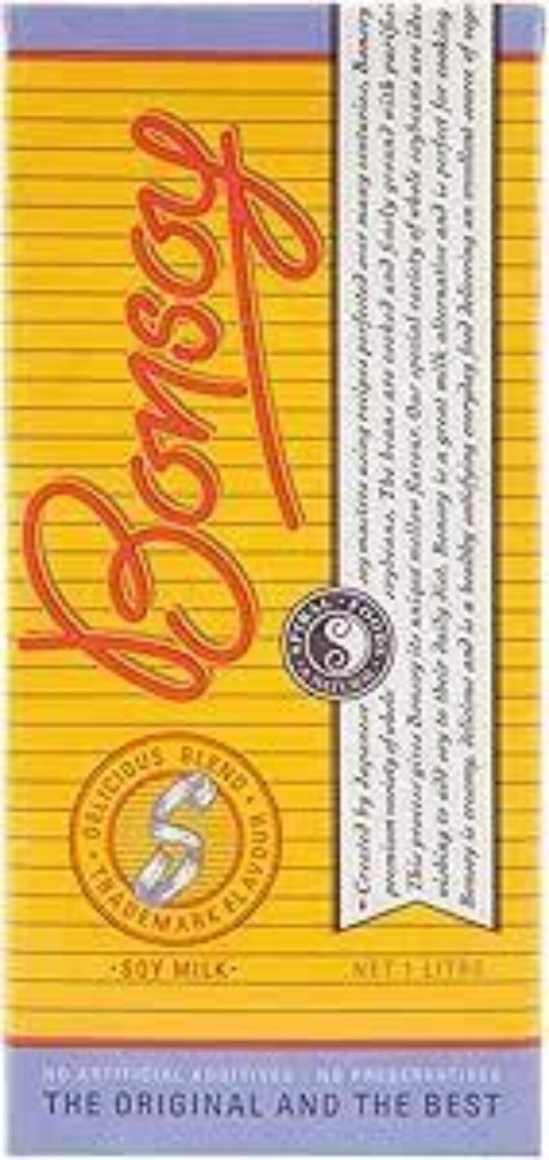 bonsoy-original-soy-milk-1-litre-$390-($3.51-s&s)-+-delivery-($0-with-prime/-$59-spend)-@-amazon-au