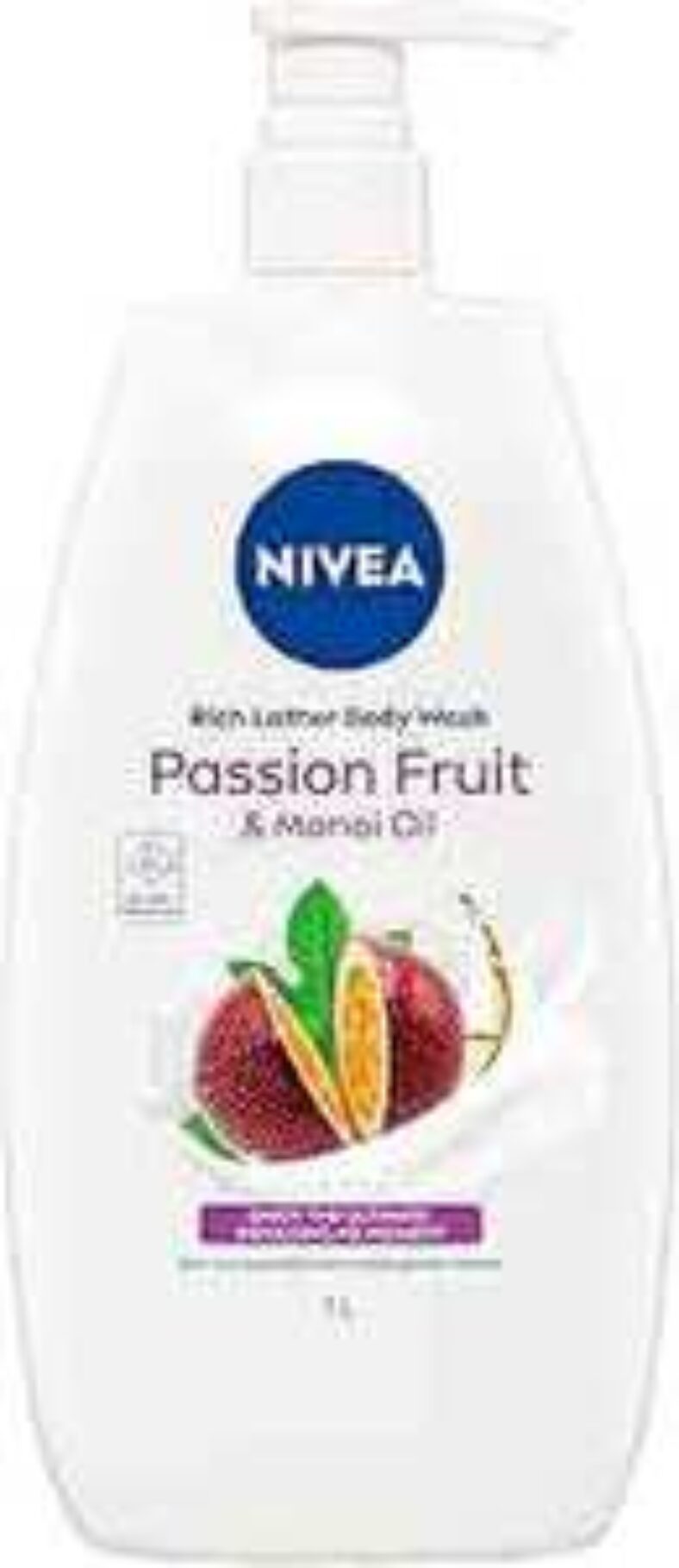 [prime]-nivea-passionfruit-&-monoi-oil-body-wash-1l-$680-($6.12-s&s)-delivered-@-amazon-au