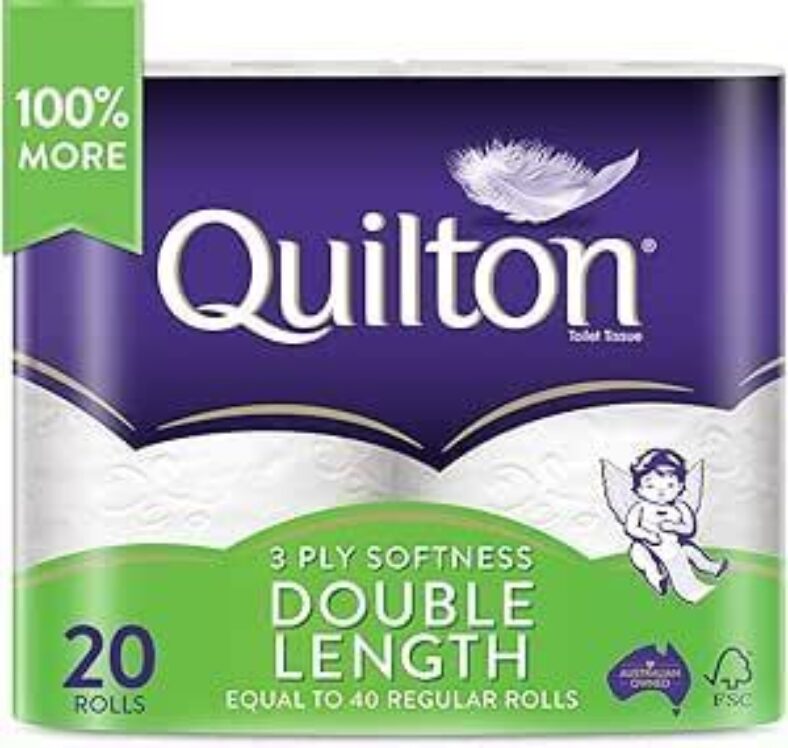[prime]-quilton-3-ply-double-length-toilet-tissue-20-pack-$2185-($19.66-s&s)-delivered-@-amazon-au