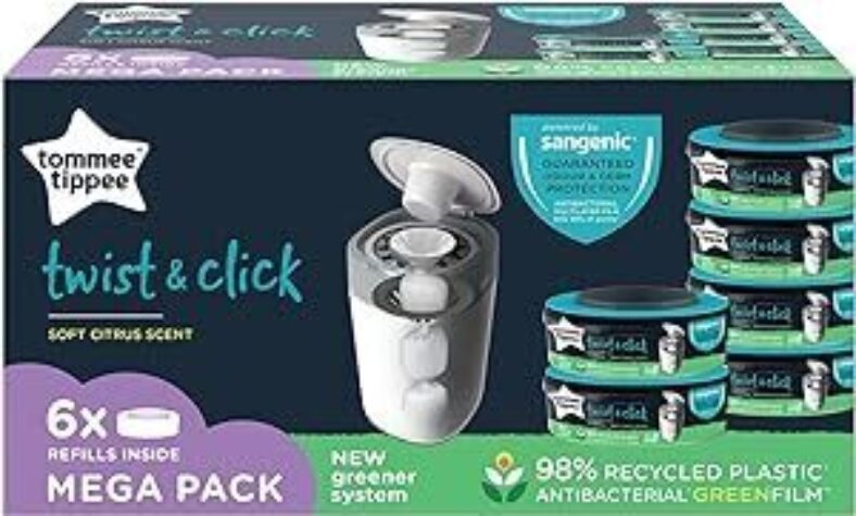 tommee-tippee-twist-and-click-advanced-nappy-bin-refill-cassettes-$42.75