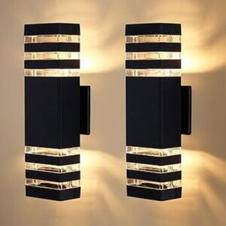 [prime]-outdoor-wall-light,-led-porch-lights-2pack-for-$87.99-delivered-@-sunseatop-au-via-amazon-au