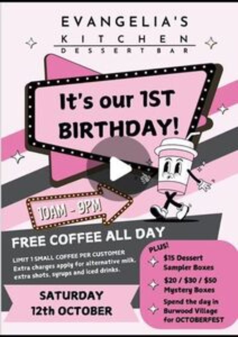 [vic]-free-coffee-saturday-(12/10)-@-evangelia’s-kitchen-(camberwell)