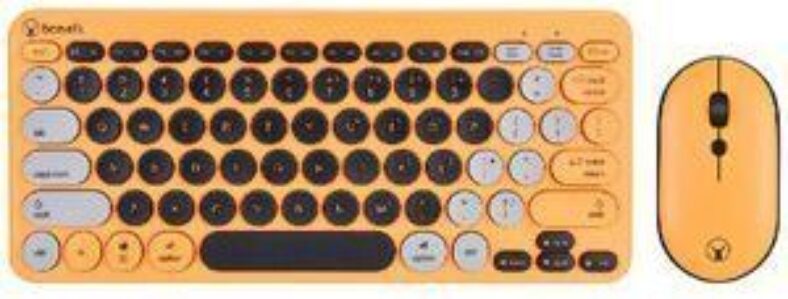bonelk-km-383-wireless-keyboard-and-mouse-combo-orange-–-$15-(in-store-only)-@-officeworks