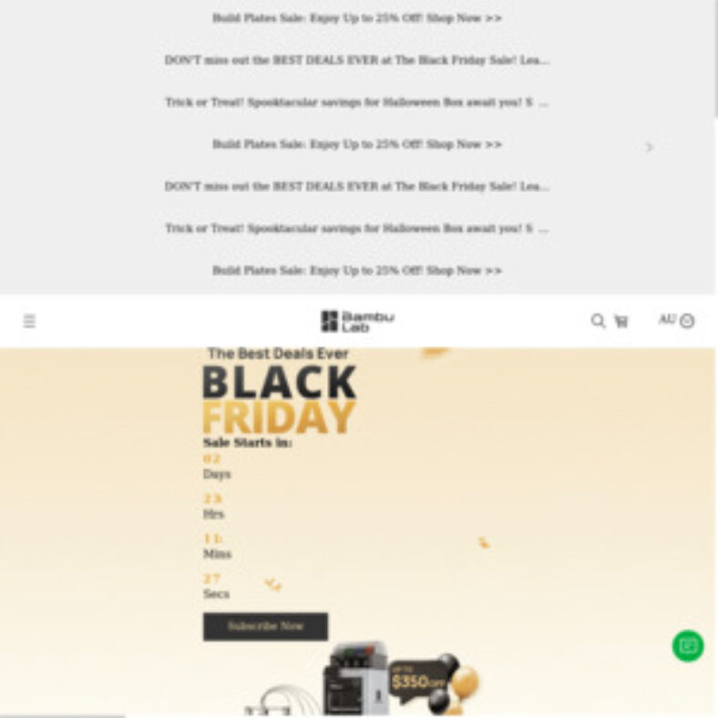 bambu-lab-black-friday-sale-a1-mini-$329,-a1-$439,-p1s-$829,-x1c-$1569,-ams-lite-$329,-ams-$399-+-shippin