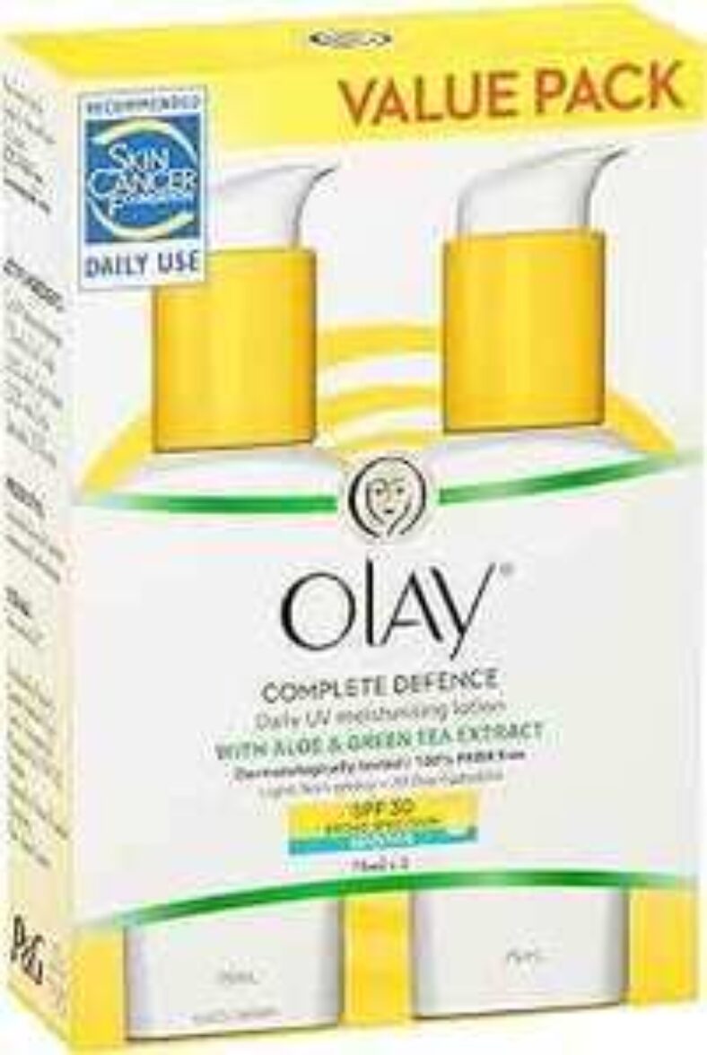 olay-complete-defence-daily-moisturising-lotion-value-pack-(75mlx2)-$12-del-($10.80-s&s)-@-amazon-au
