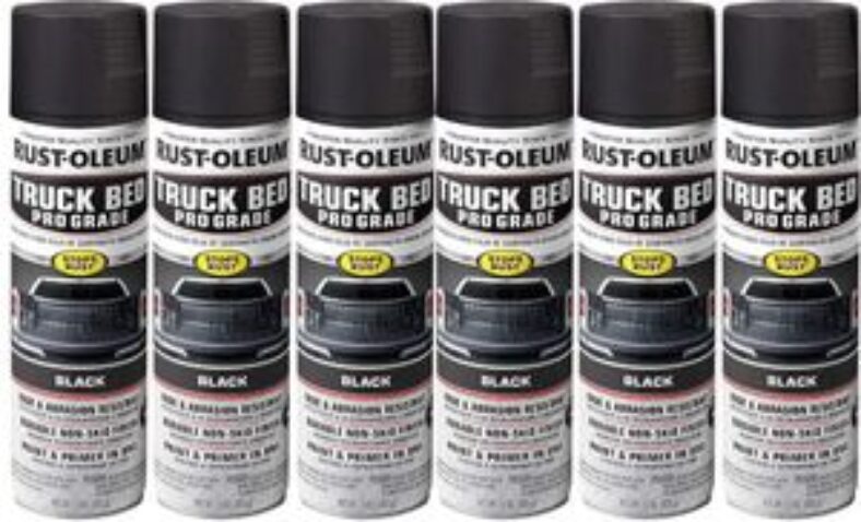 6x-rust-oleum-truck-bed-pro-grade-black-spray-cans-$69-delivered-@-south-east-clearance-centre