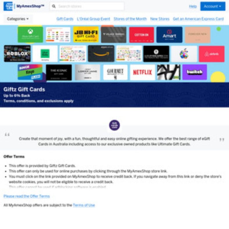 giftz-gift-cards-cashback-back-on-myamexshop