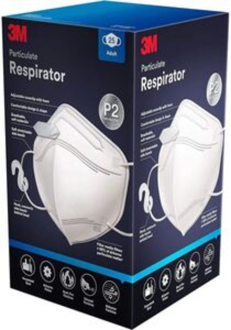 3m-p2-respirator-9123-disposable-face-mask-(pack-of-25)-$19.95-+-delivery-@-victoria’s-basement