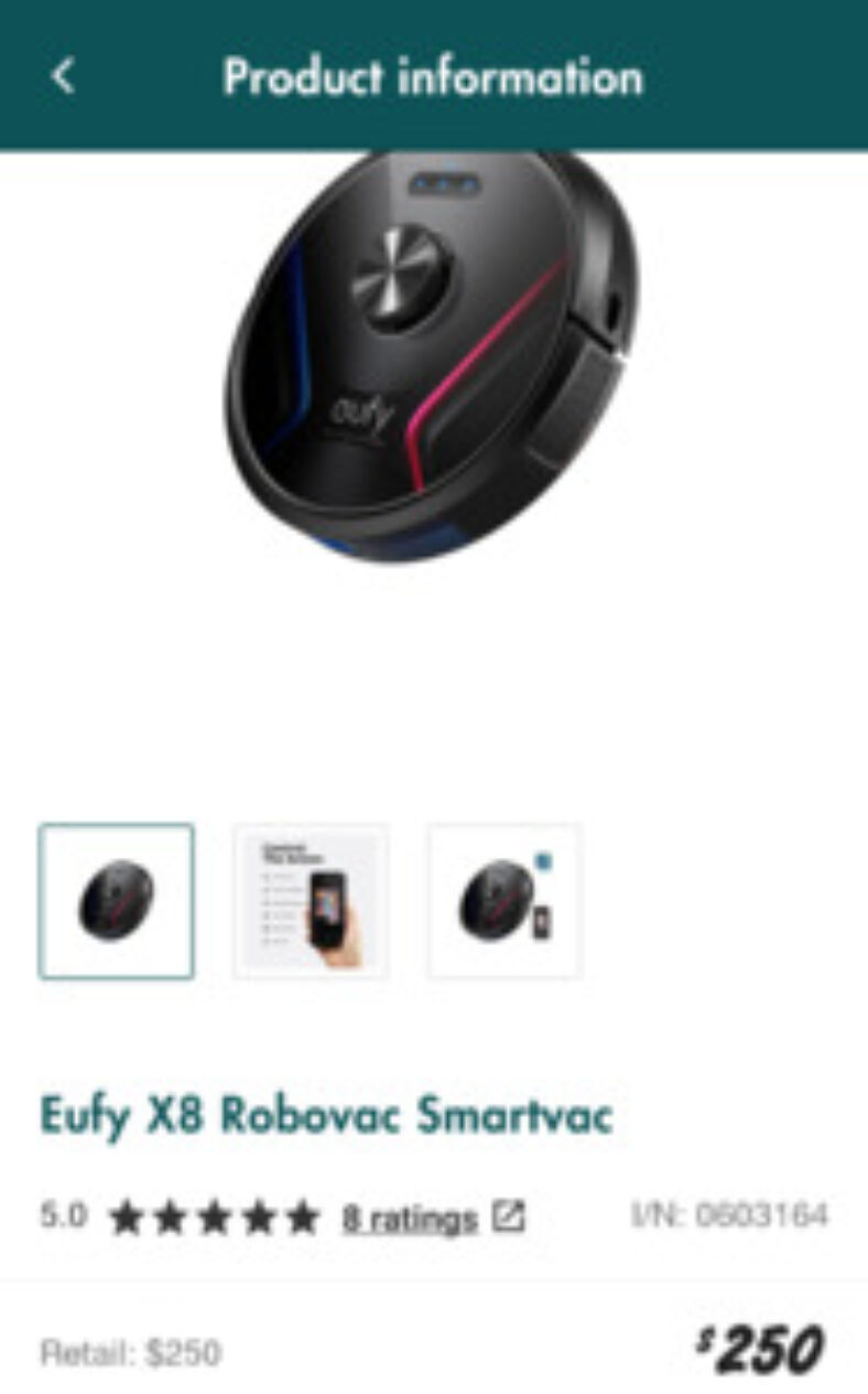 eufy-x8-robovac-smartvac-t2261t11-$250-in-store-(online-via-powerpass-app)-@-bunnings-warehouse