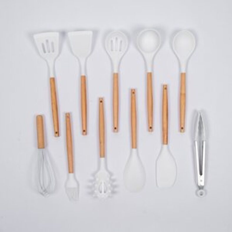 11-pcs-silicone-utensil-set-(white/black)-$10-(rrp-$54.95)-+-$10-delivery-($0-with-$100-order)-@-refined-living