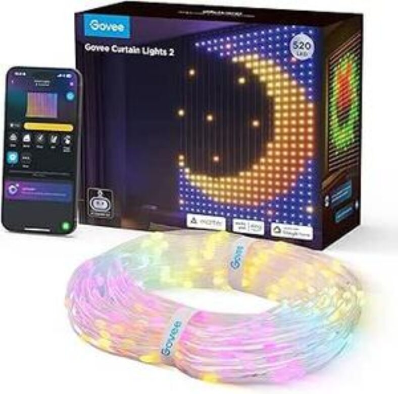 govee-curtain-lights-2,-smart-led-curtain-light-$179.99-delivered-@-goveedirect-via-amazon-au