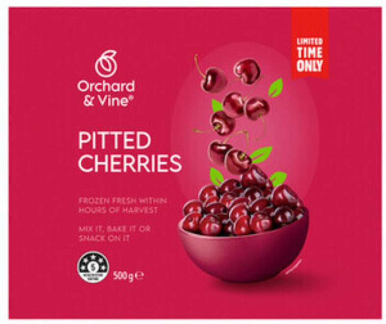 orchard-&-vine-frozen-pineapple-chunks-or-pitted-cherries-500g-$399-($7.98-per-kg)-@-aldi