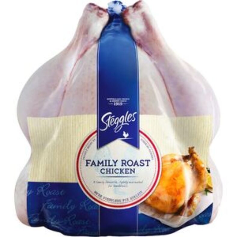 steggles-family-roast-chicken-whole-$2.80/kg-@-woolworths-(selected-stores)