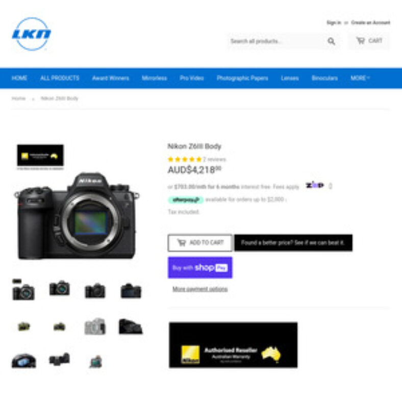 nikon-z6iii-body-only-$3333,-nikon-z6iii-+-24-70mm-f4-lens-$4249-@-lkn-australia