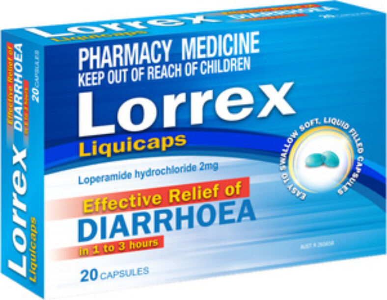 20x-lorrex-diarrhoea-relief-liquid-caps,-2mg-loperamide-$3.99-delivered-@-pharmacysavings