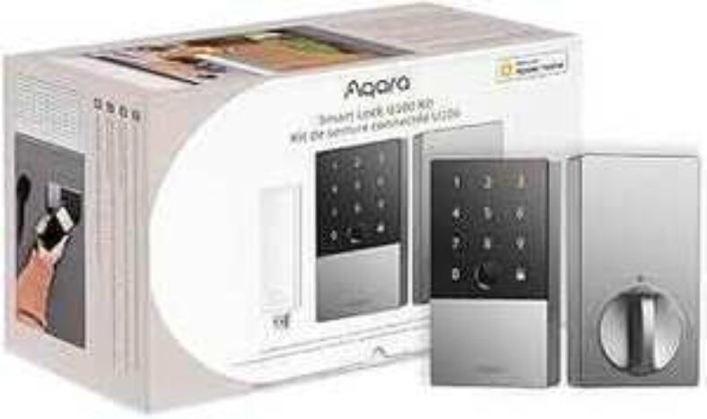 aqara-smart-lock-u100-with-e1-hub-kit-(silver)-$277-delivered-@-amazon-au