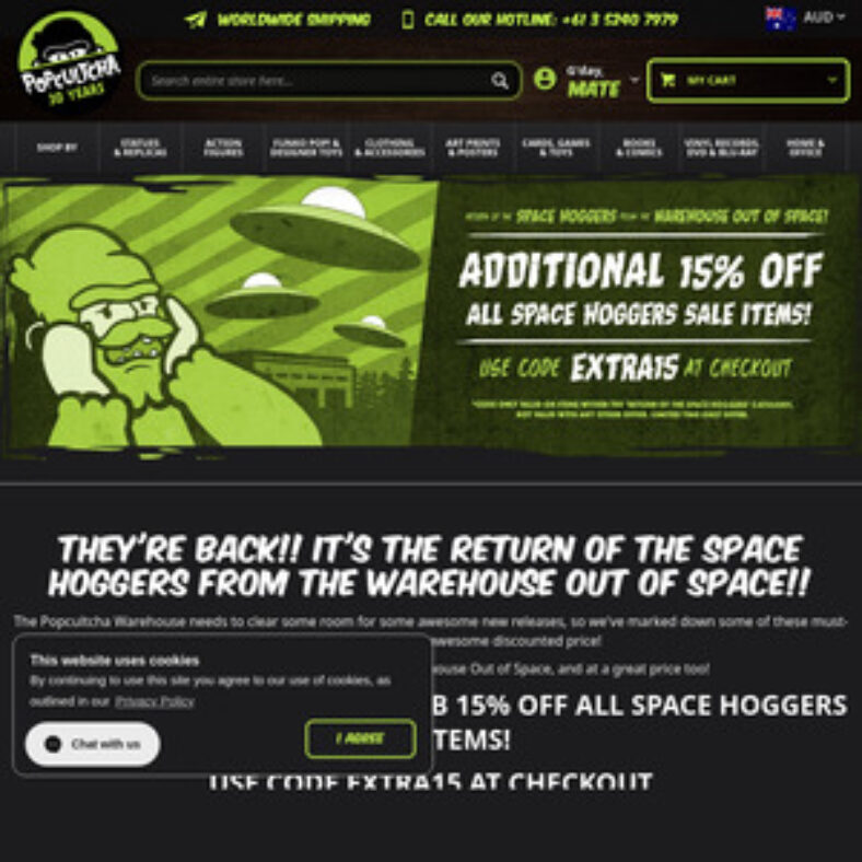15%-further-discount-on-sale-items-+-delivery-($0-with-$100-spend)-@-popcultcha