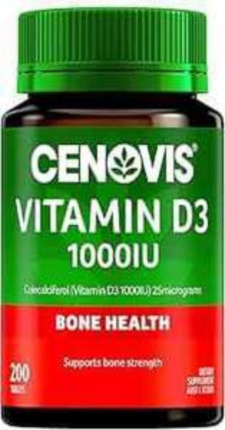 cenovis-vitamin-d3-1000iu-(200-tablets)-$6.46-(sub-&-save)-+-delivery-($0-with-prime/$59-spend)-@-amazon-au
