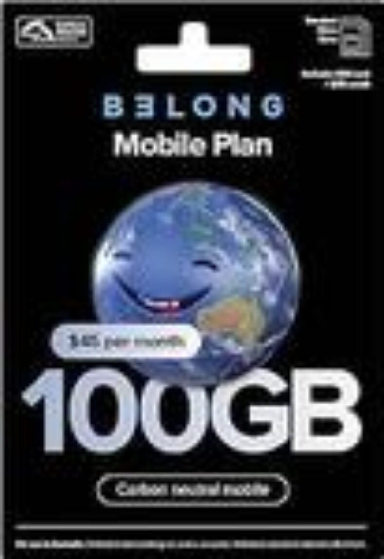 belong-mobile-$45-100gb-1-month-starter-pack-$20-+-delivery-($0-with-prime/$59+-spend)-@-amazon-au