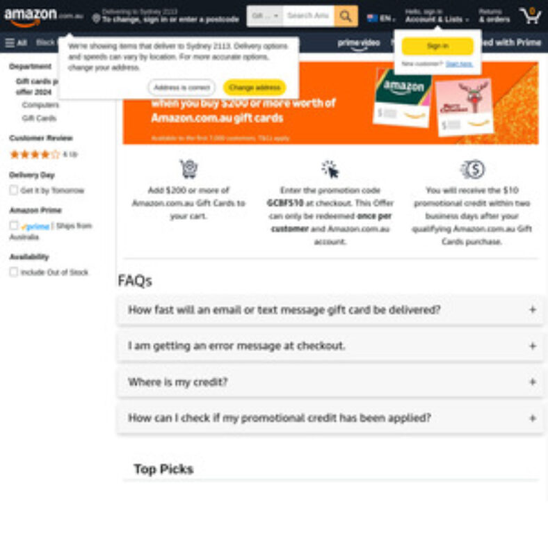 $10-promo-credit-when-you-purchase-$200-or-more-in-amazon-gift-cards-(first-7,000-orders)-@-amazon-au