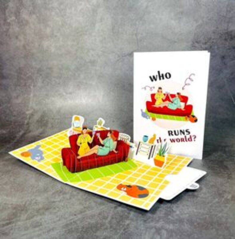 “she-runs-the-world”-3d-pop-up-card-for-$2.98-delivered-@ambert-group