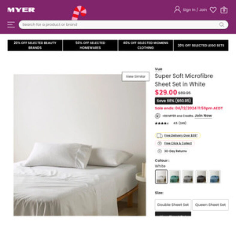vue-super-soft-microfibre-sheet-set,-all-sizes-$29-+-delivery-(free-over-$99-/-$0-c&c-)-@-myer