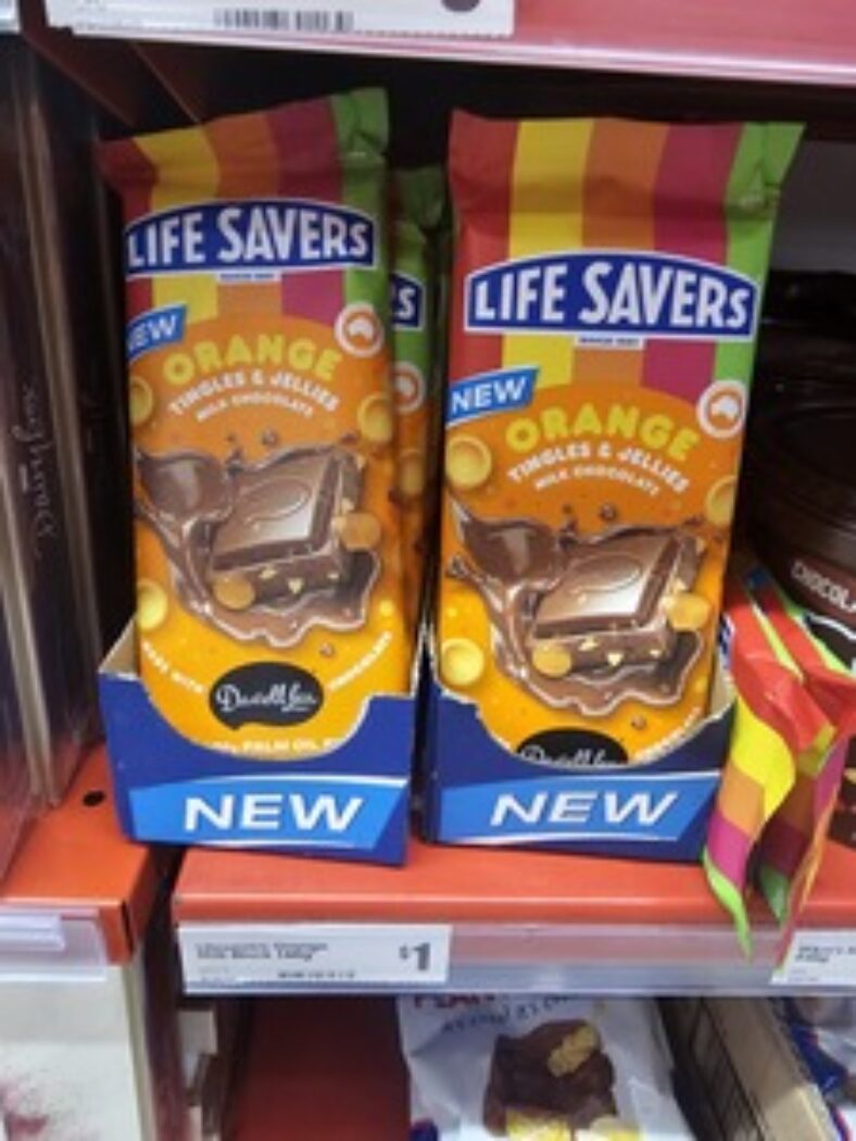 darrell-lea-life-savers-orange-milk-chocolate-block-160g-$1-(in-store-only)-@-the-reject-shop