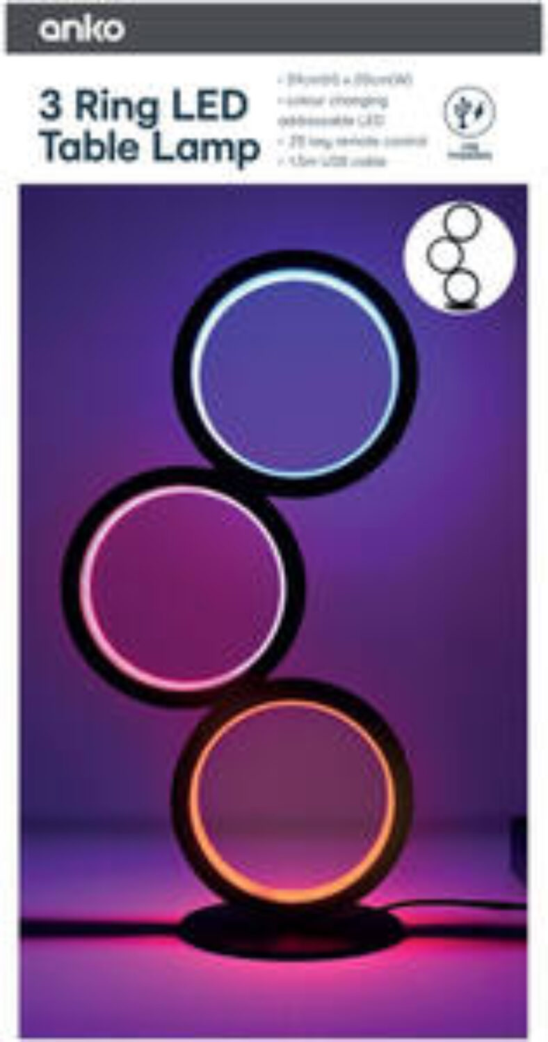 anko-3-ring-rgb-pixel-table-lamp-$19-($0-c&c)-was-$29-@-kmart