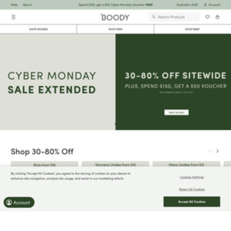 boody:-30-50%-off-sitewide-plus-$50-gift-voucher-for-cyber-monday