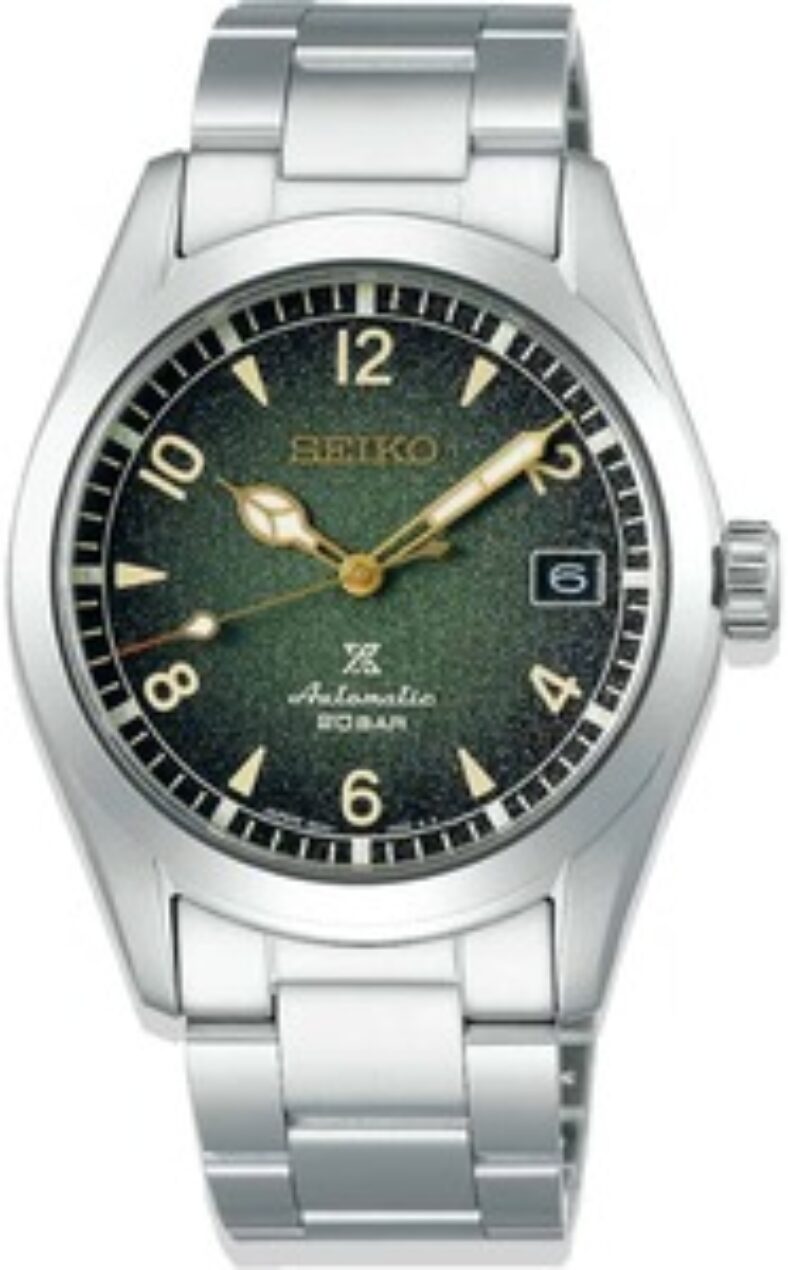 seiko-prospex-green-baby-alpinist-spb155j-$848,-blue-gmt-alpinist-spb377j-$1260-delivered-@-linda-&-co