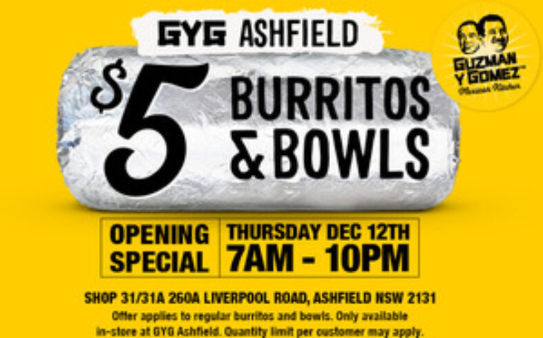 [nsw]-$5-burritos-&-bowls-@-guzman-y-gomez-(ashfield)