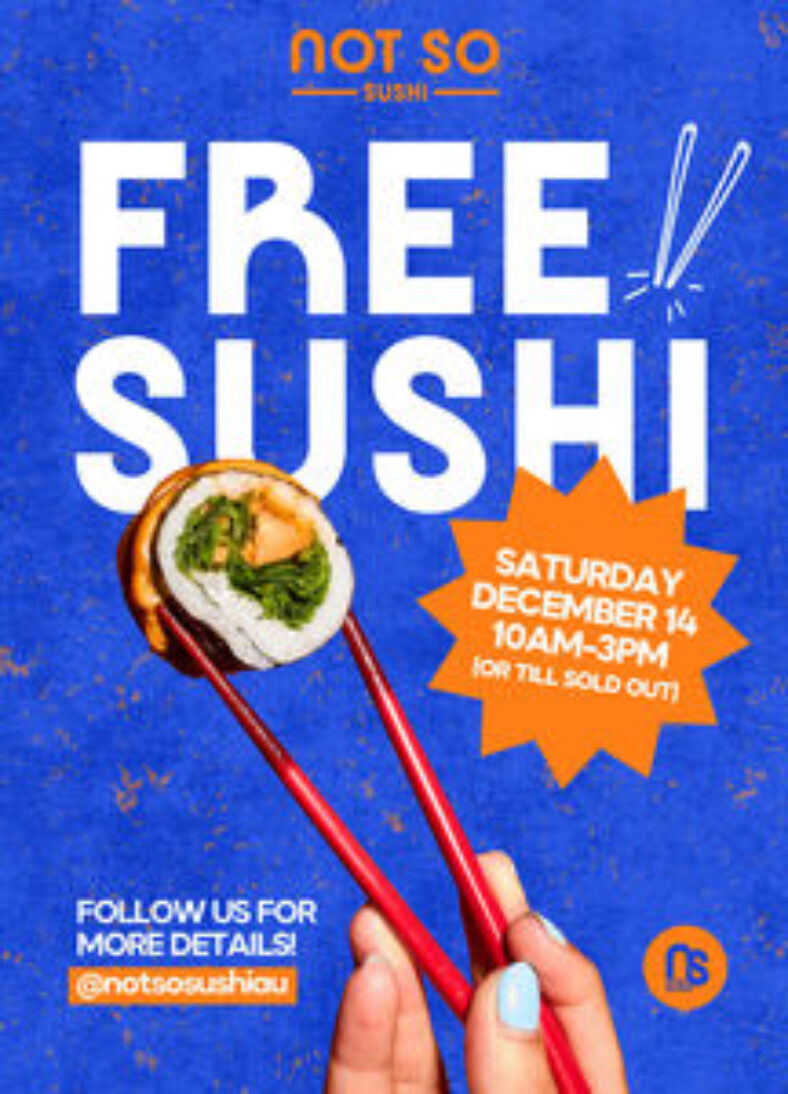 [vic]-free-sushi-+-free-canned-drinks-from-10am-3pm-saturday-(14/12)-@-not-so-sushi-(collingwood)