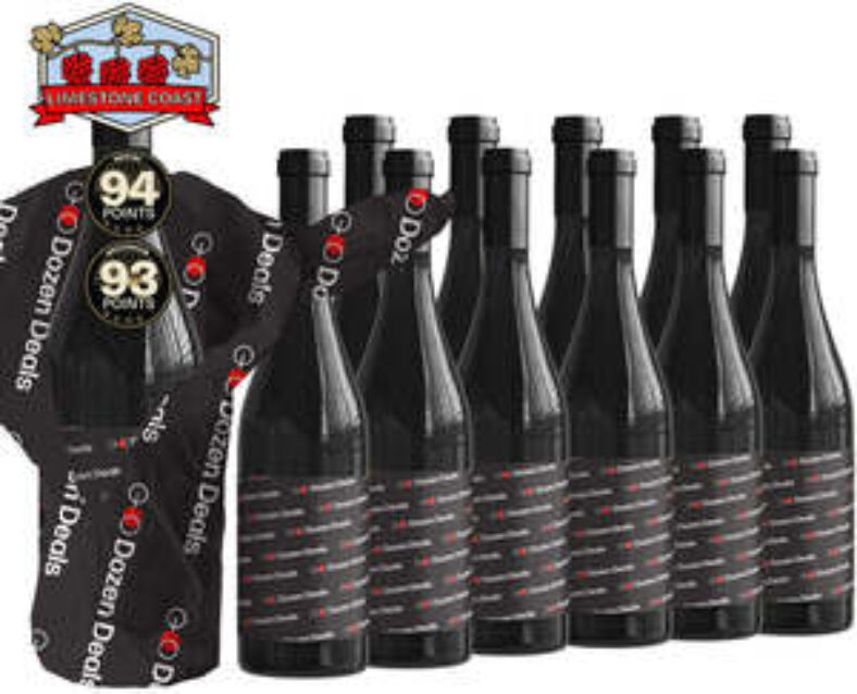 79%-off-95pt-2021-limestone-coast-shiraz-12-pack-$90-(rrp-$420,-$7.50/bottle)-delivered-@-dozen-deals