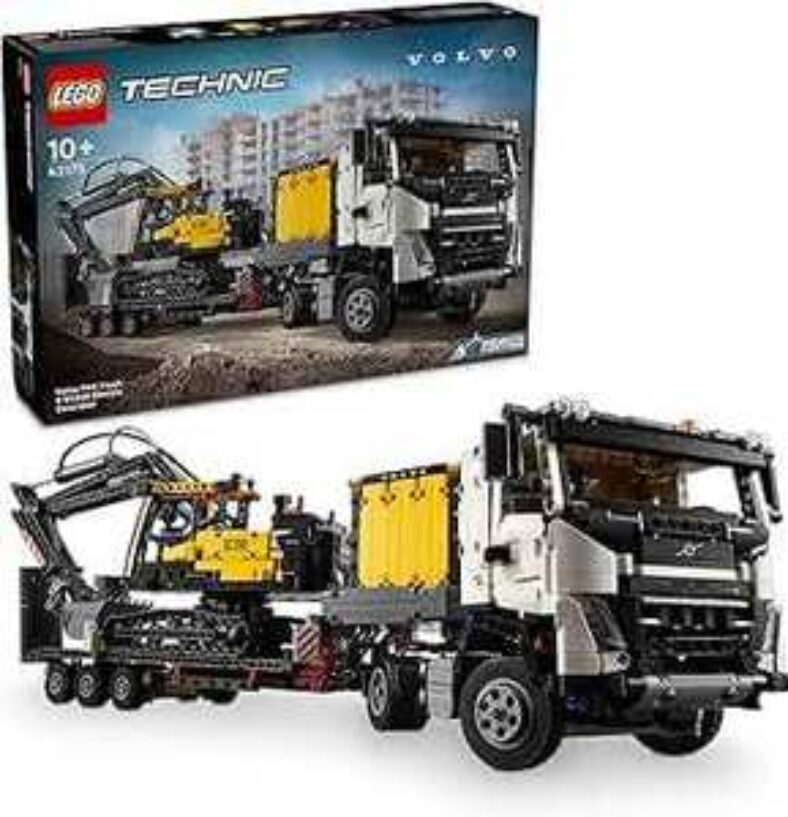 lego-technic-volvo-fmx-truck-&-ec230-electric-excavator-42175-$199-(rrp-$295)-delivered-@-amazon-au