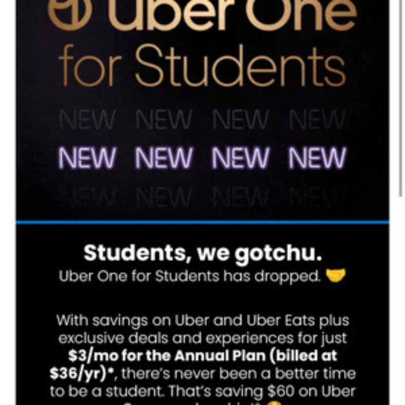 [unidays]-uber-one-$3/mo-(billed-at-$36/yr)-@-ubereats
