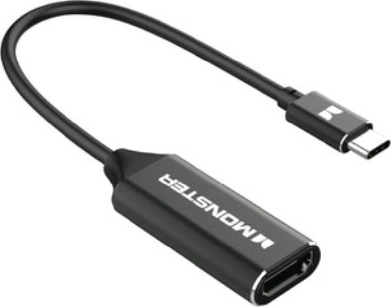 monster-usb-c-to-4k-hdmi-adapter-(15cm)-$5-+-delivery-($0-c&c/in-store)-@-the-good-guys
