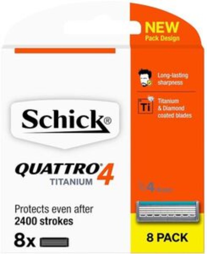 schick-quattro-titanium-razor-refill-8-pack-$2.99-@shaver-shop-–-in-store-only