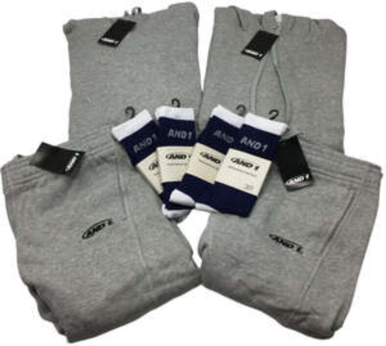 and1-8-pcs-bundle-set-2-x-hoodies-&-2x-track-pants,-4-pairs-socks-mens-size-xl-new-$49-free-shipping