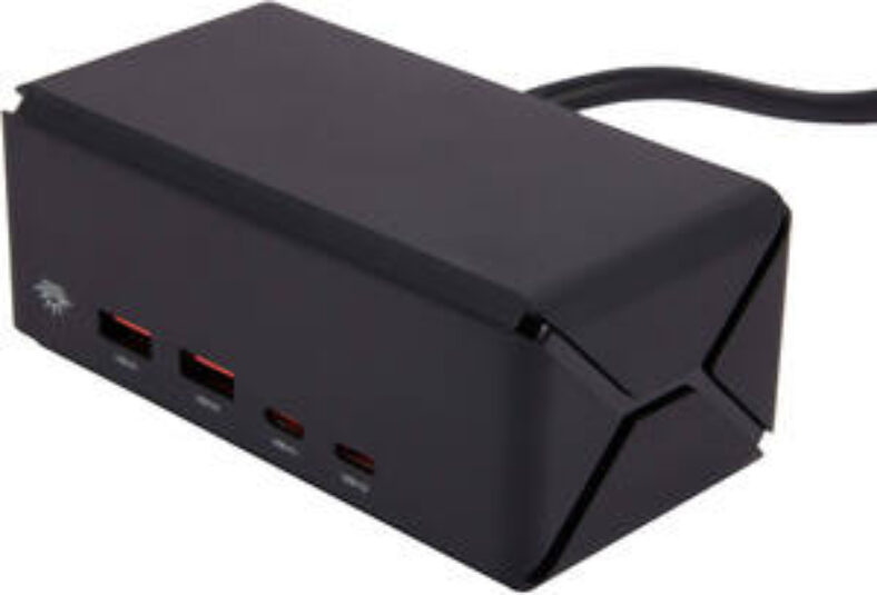 anko-powerboard-tower:-2x-ac,-2x-usb-c,-2x-usb-a,-black-$10-+-delivery-($0-c&c/-in-store/-onepass)-@-kmart