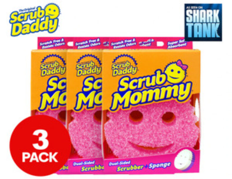 3x-scrub-mommy-dual-sided-scrubber-sponge-$11.07-+-delivery-($0-with-onepass)-@-catch