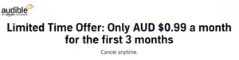audible-membership $099/month-for-3-months-($16.45/month-ongoing)-@-audible-au