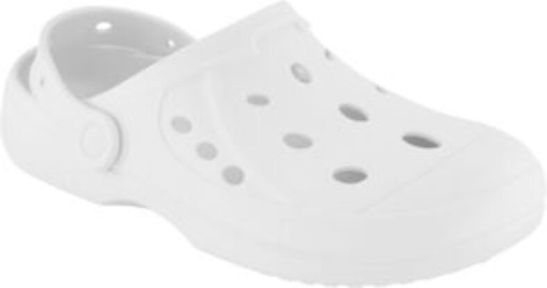 moulded-clogs-(white)-$4-(was-$8)-+-delivery-($0-c&c/-in-store/-onepass/-$65-order)-@-kmart