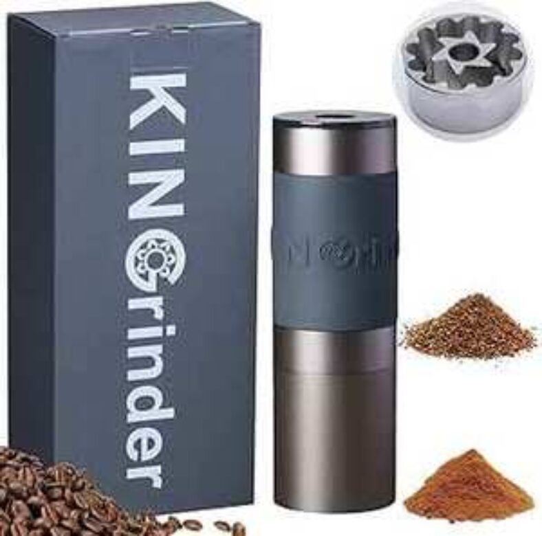 kingrinder-k2-iron-grey-manual-hand-coffee-grinder-$78.40-(rrp-$108)-@amazon-au