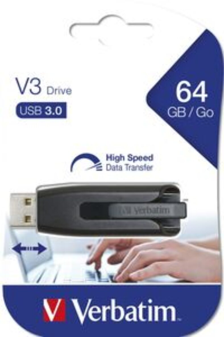 verbatim-64gb-usb-30-flash-drive-$9.95-+-delivery-($0-c&c)-@-jaycar