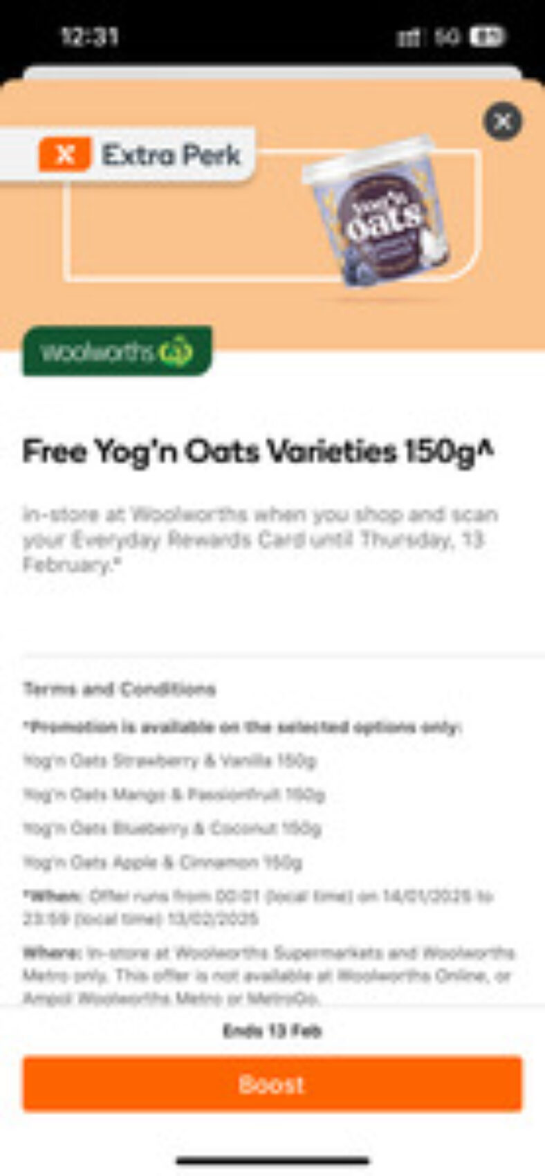 [everyday-extra]-free-yog’n-oats-varieties-150g-@-woolworths-via-everyday-rewards-(boost-required)