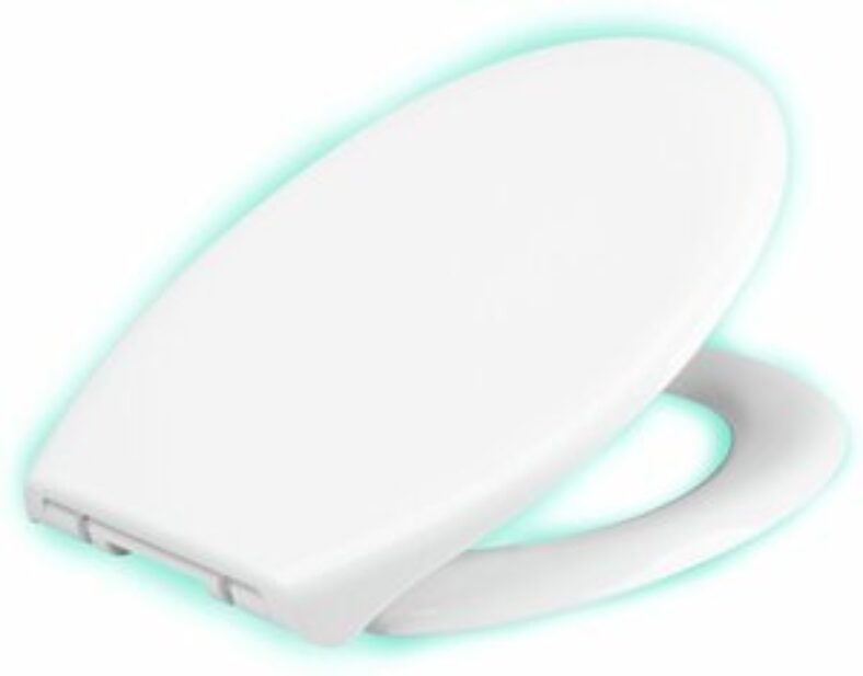 evekare-white-/-green-night-glow-toilet-seat-$9-(was-$54)-+-delivery-($0-with-onepass/c&c/in-store)-@-bunnings
