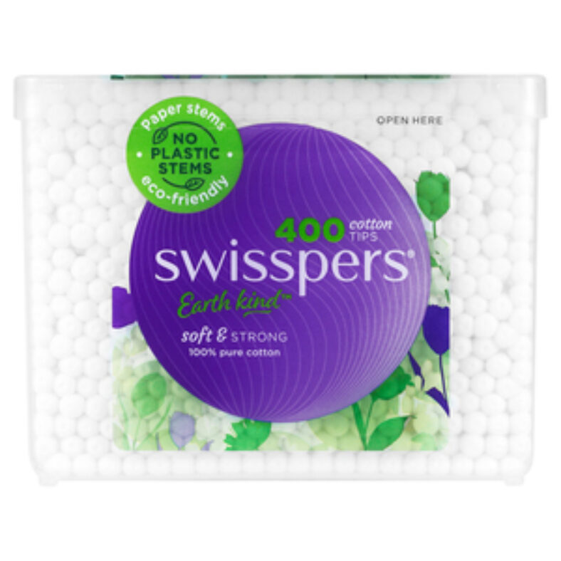 swisspers-cotton-tips-paper-stems-400-pack-$3.39-+-delivery-($0-c&c/in-store/onepass)-@-priceline