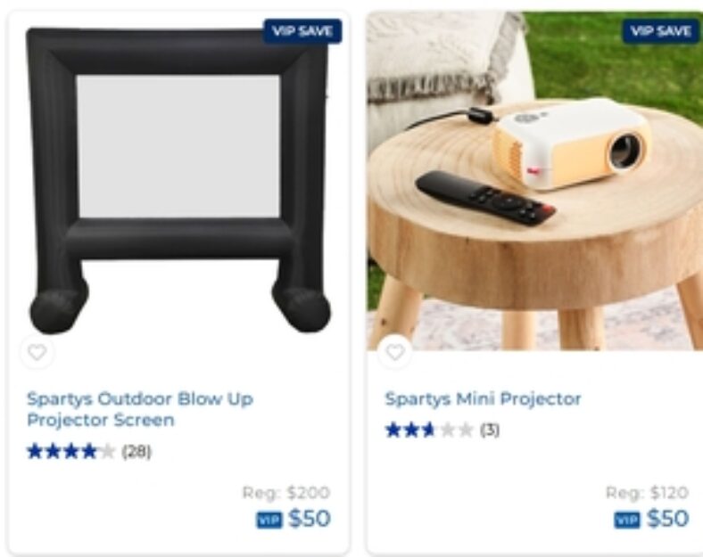 blow-up-projector-screen-&-projector-$75-(vip-membership-required,-save-$25)-+-delivery-($0-c&c)-@-spotlight
