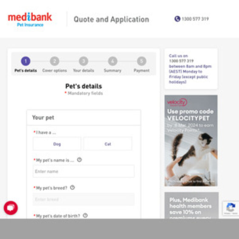 20,000+-velocity-points-with-pet-insurance-from-$129-@-medibank