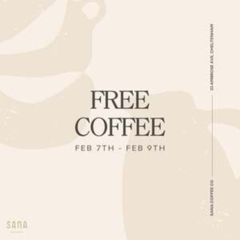 [vic]-free-coffee,-friday-sunday-(7/2-9/2)-@-sana-coffee-co-(cheltenham)